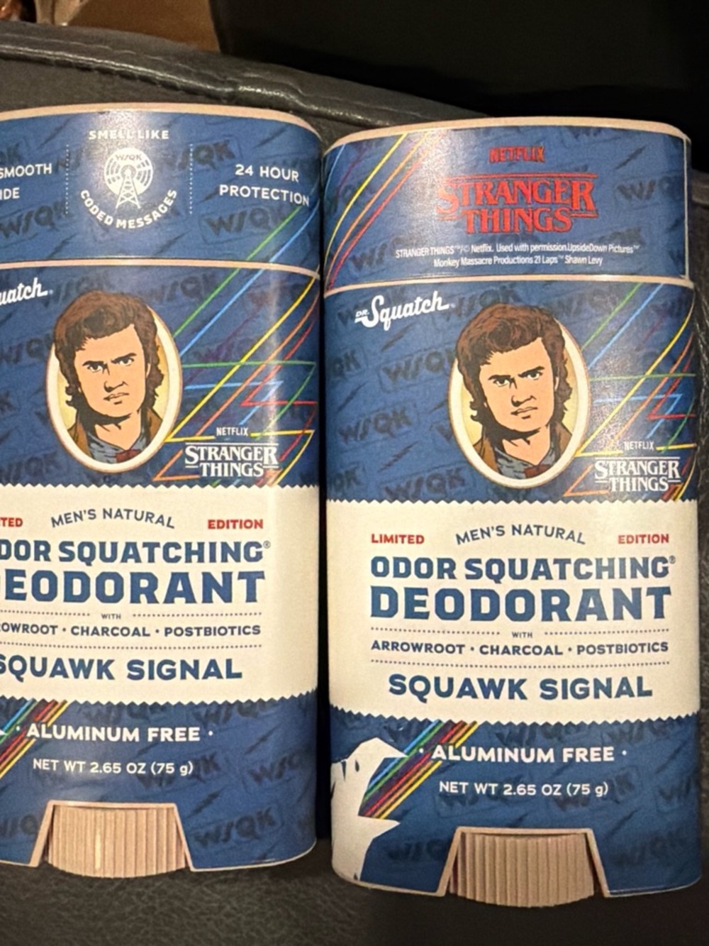 Odor Squatching Deodorant — Squawk Signal (Blue)